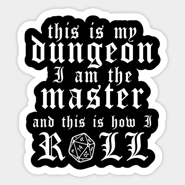 I Am The Master Nerd Sticker by MooonTees